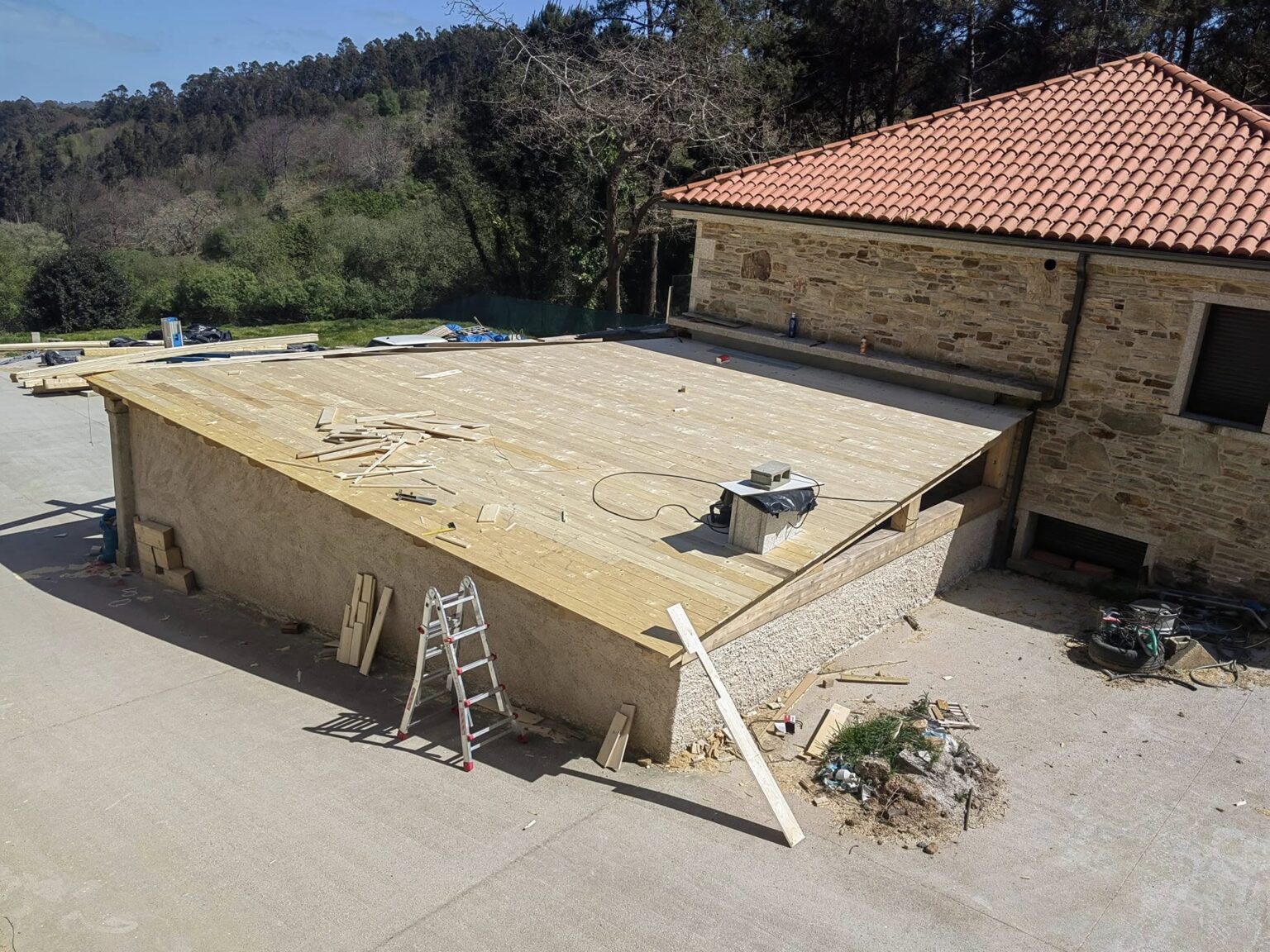 Estructuras de madera para proyectos en A Coruña